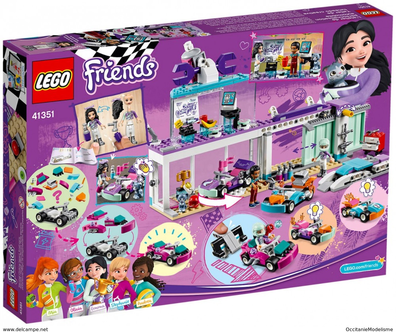 Lego Friends - L'ATELIER DE CUSTOMISATION DE KART Réf. 41351 Neuf - Non Classés