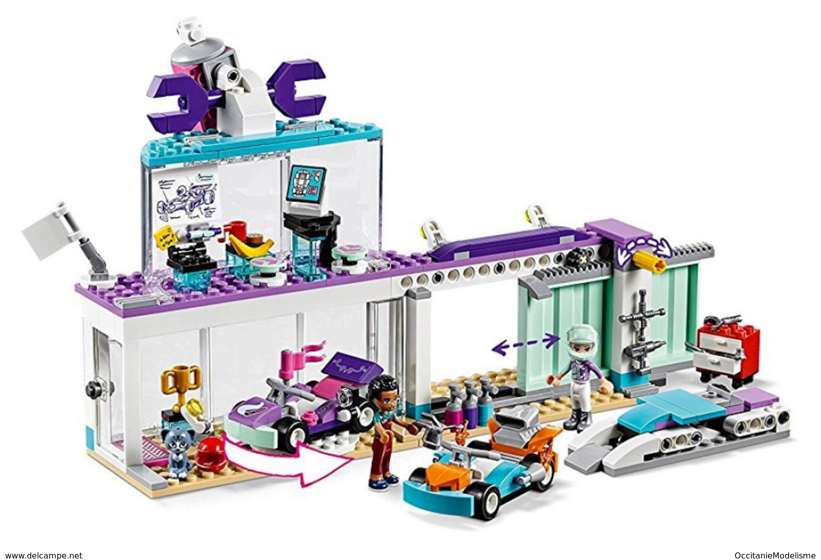 Lego Friends - L'ATELIER DE CUSTOMISATION DE KART Réf. 41351 Neuf - Non Classés