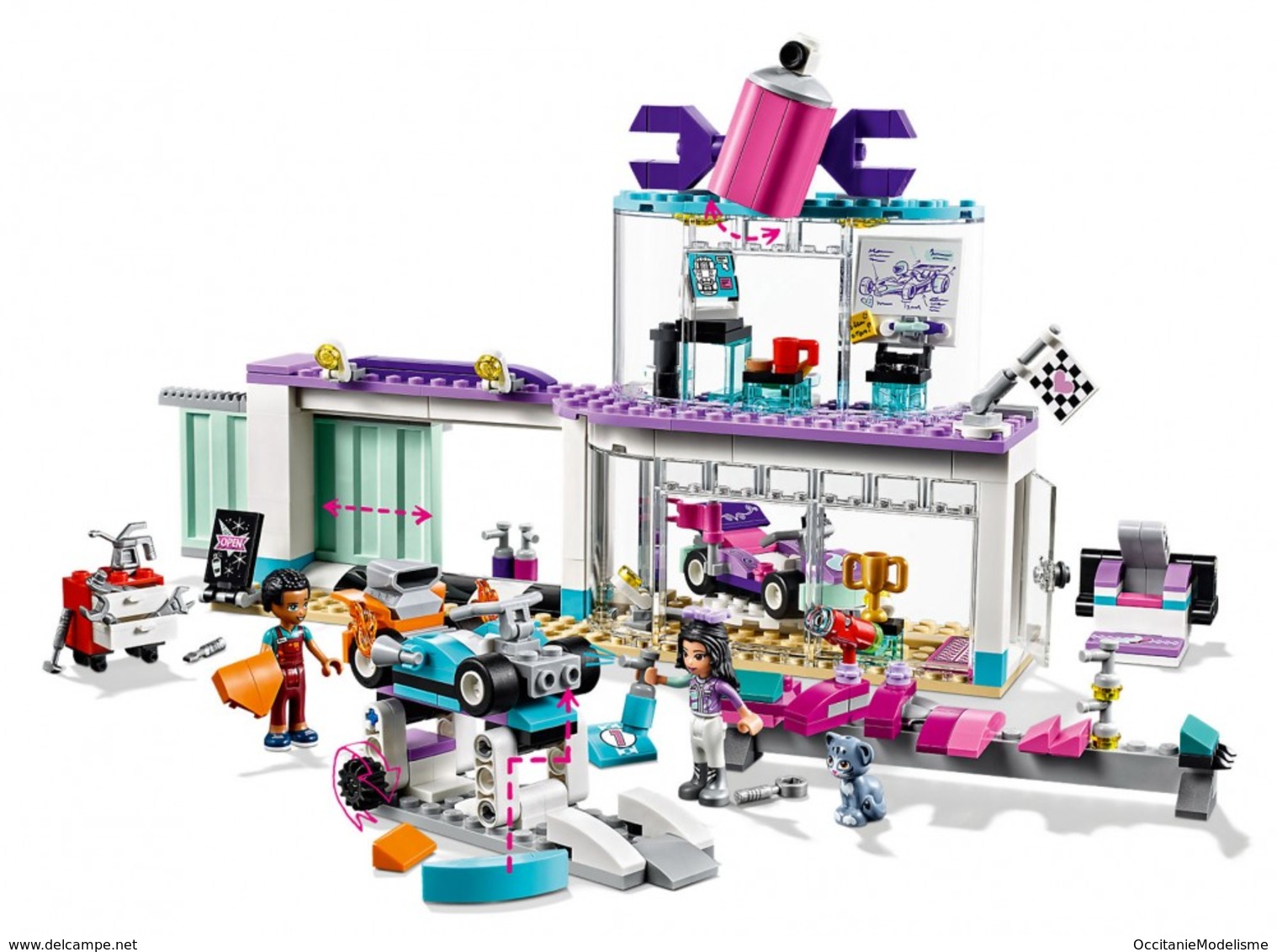 Lego Friends - L'ATELIER DE CUSTOMISATION DE KART Réf. 41351 Neuf - Non Classés