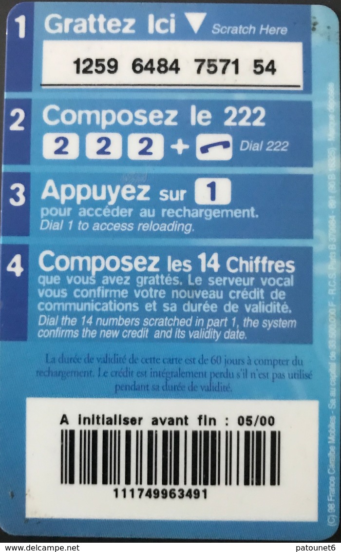 ANTILLES FRANCAISES - France Caraïbes Mobile - Orange - Ameris 150 - Antillen (Französische)