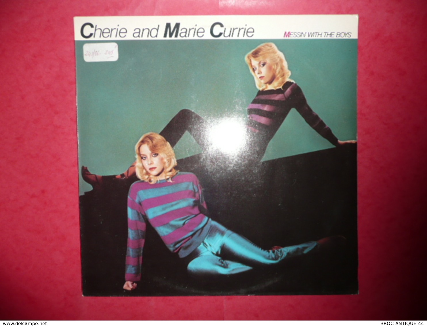 LP33 N°1234 - CHERIE AND MARIE CURRIE - MESSIN' WITH THE BOYS - COMPILATION 10 TITRES ROCK HARD POP - Country & Folk