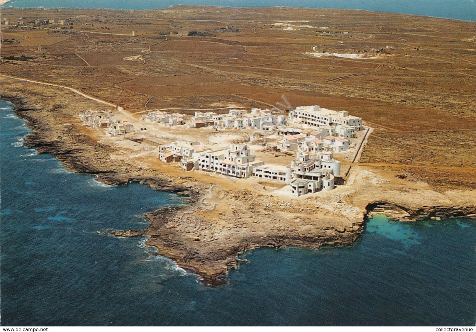 Cartolina Favignana Villaggio Gassman Dall'' Aereo 1987 (Trapani) - Trapani