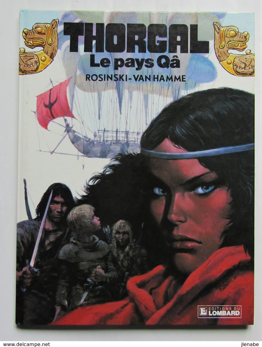 THORGAL N° 10 " Le Pays Qâ "EO 1982 Par ROSINSKI Et VAN HAMME - Thorgal