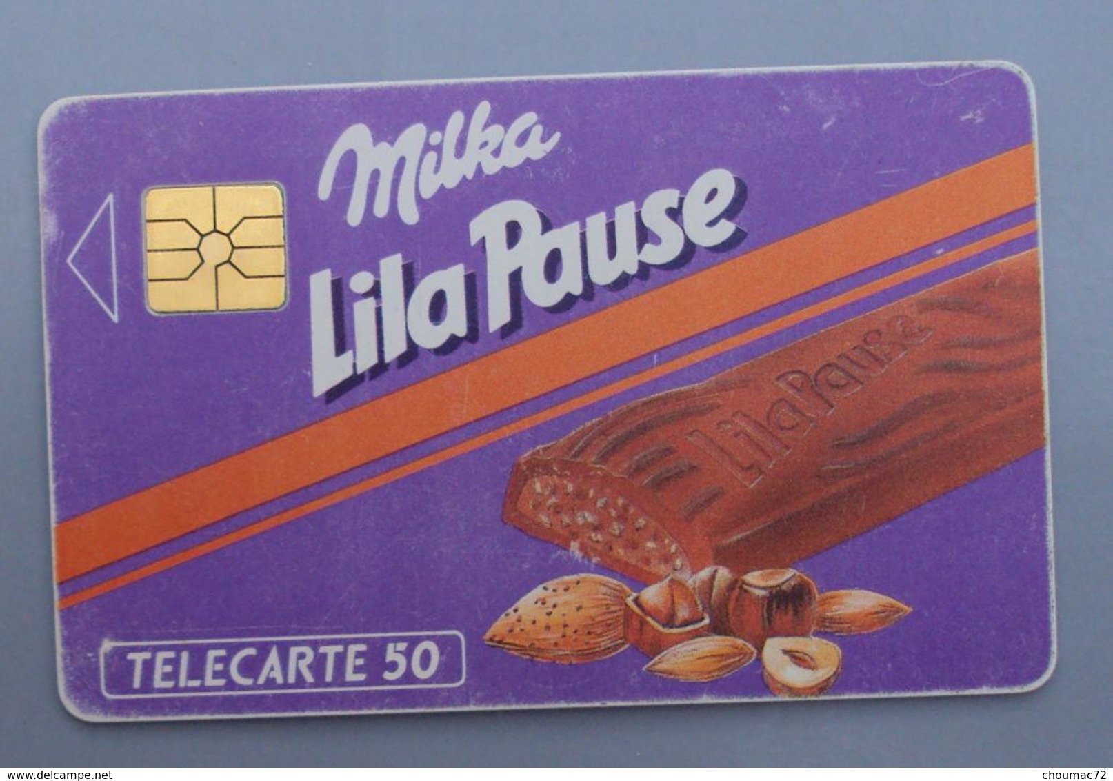 091, Télécarte Publique Milka Lila Pause 50U - 1990