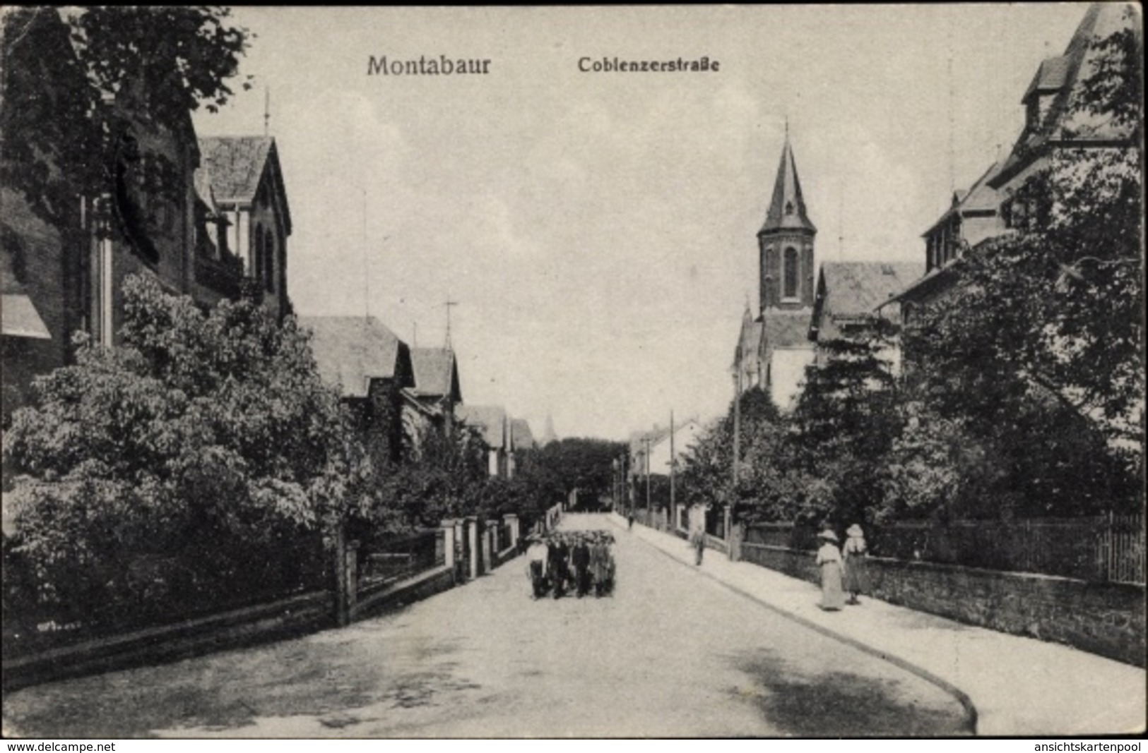 Cp Montabaur Im Westerwald, Koblenzer Straße - Autres & Non Classés