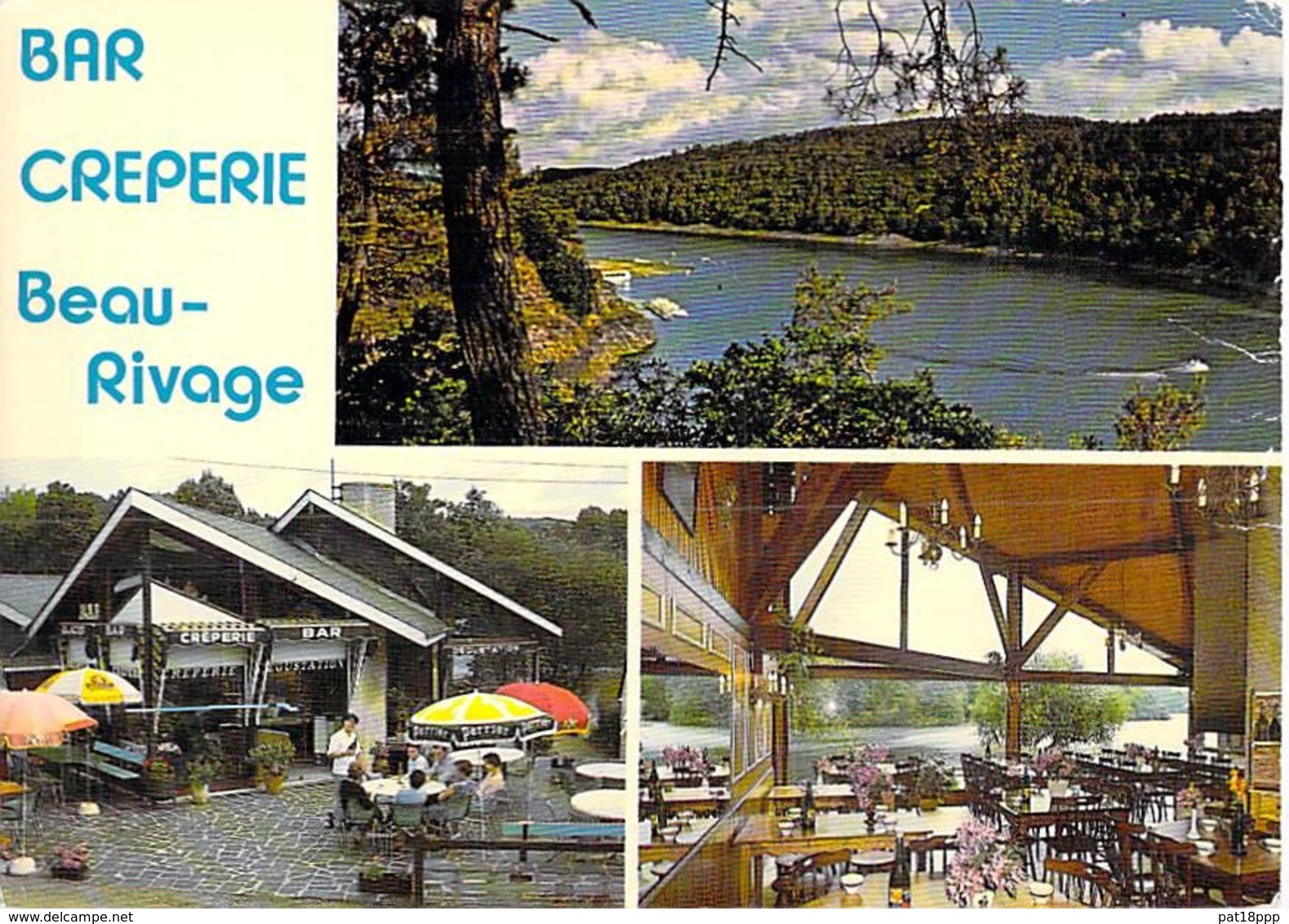 22 - CAUREL : CREPERIE De BEAU RIVAGE - CPSM Village (360 Habitants) Grand Format - Côtes D'Armor - Caurel