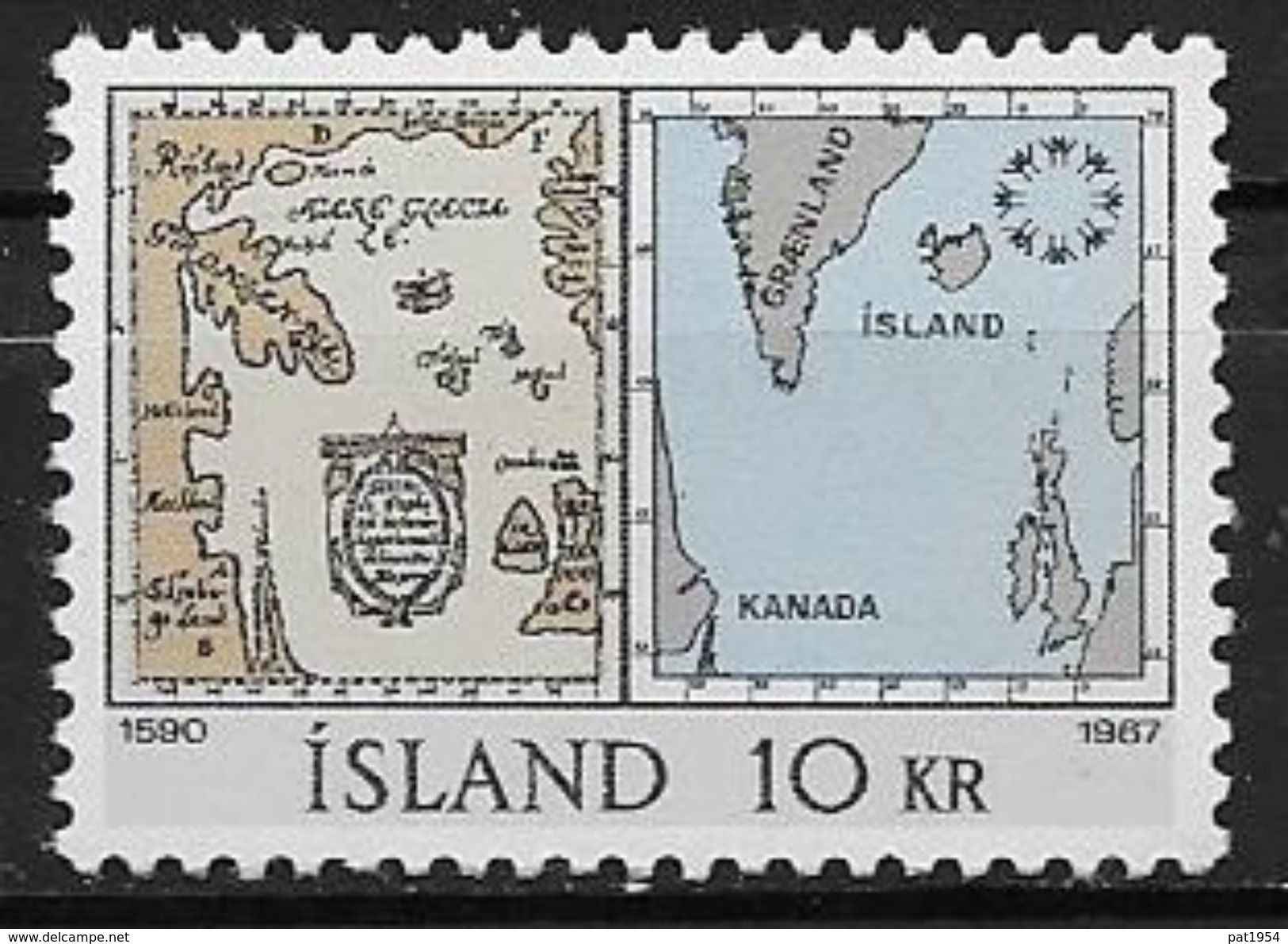 Islande 1967 N° 366  Neuf ** MNH Expo Internationale De Montreal - Nuovi