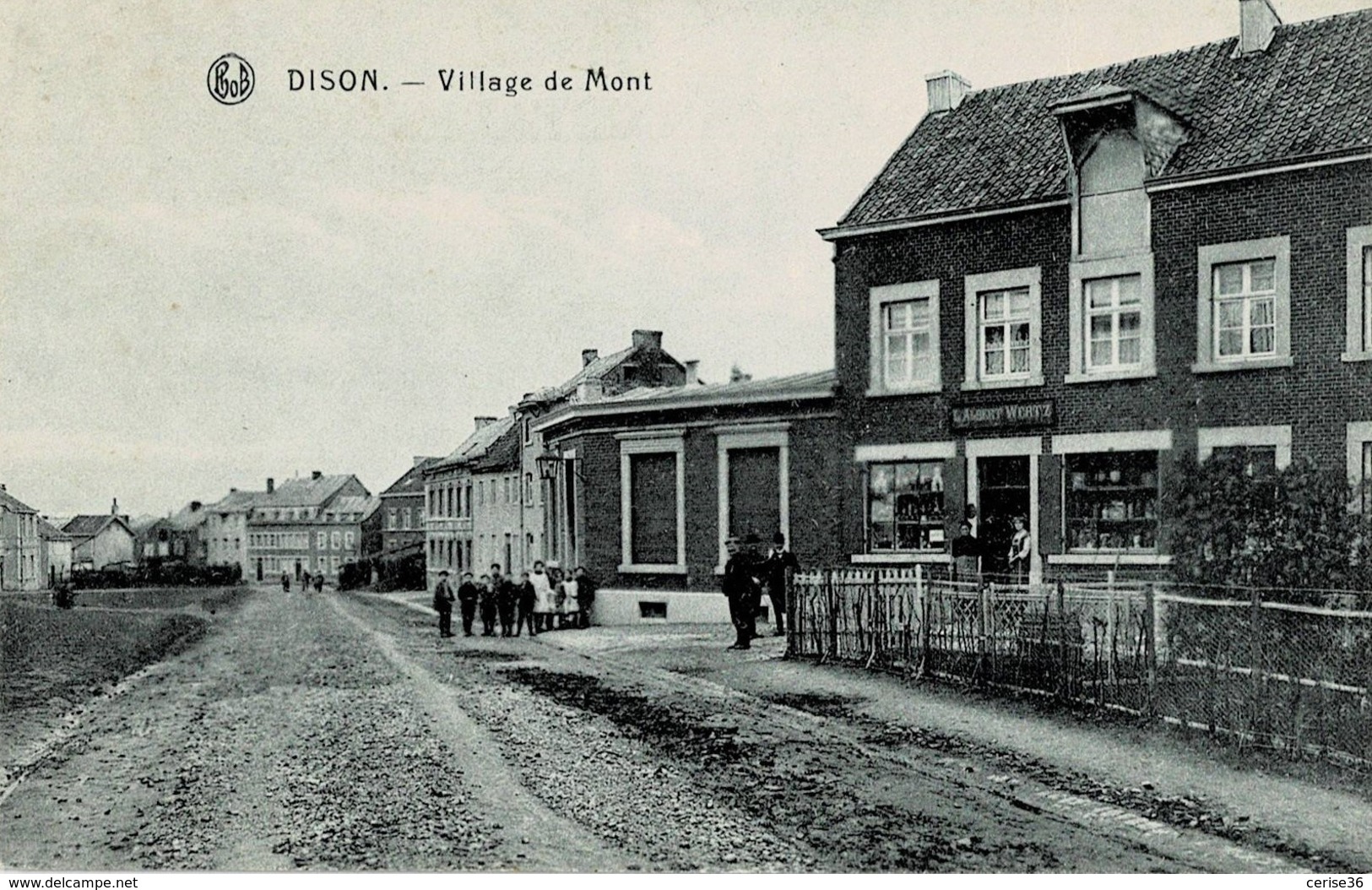 Dison Village De Mont Avec Magasin L.Albert Wertz - Dison