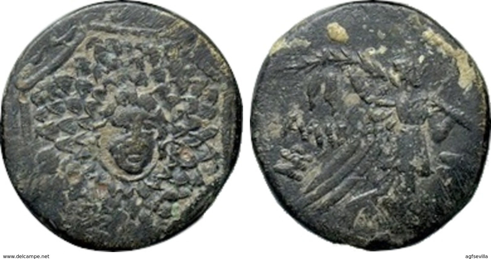 GRECIA ANTIGUA. REINO DE PONTOS. CIUDAD DE AMISOS. VICTORIA 120-63 A.c. GREEK COIN - Griegas