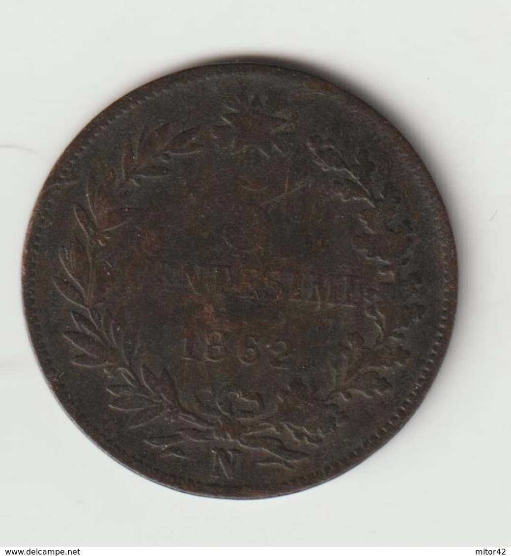 7-Regno D' Italia-5 C.1862 Napoli-BB ? - Other & Unclassified