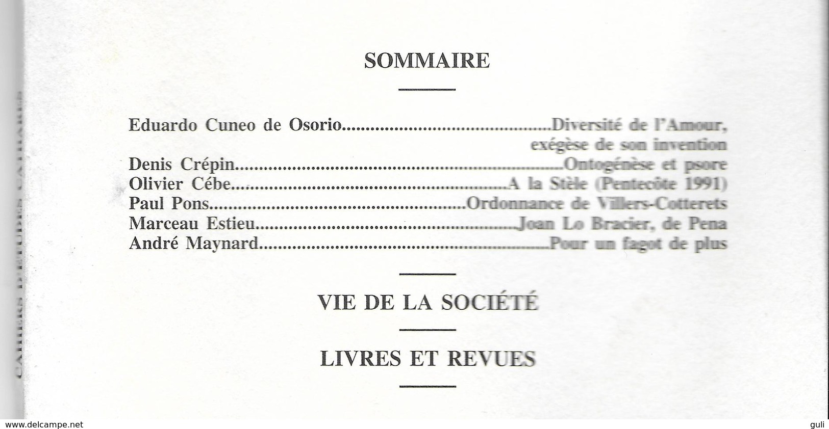 CAHIERS D'ETUDES CATHARES Revue  Trimestriel. No 134 Eté 1992 (cahier D'étude Cathare) ETAT=voir Description*PRIX  FIXE - Languedoc-Roussillon