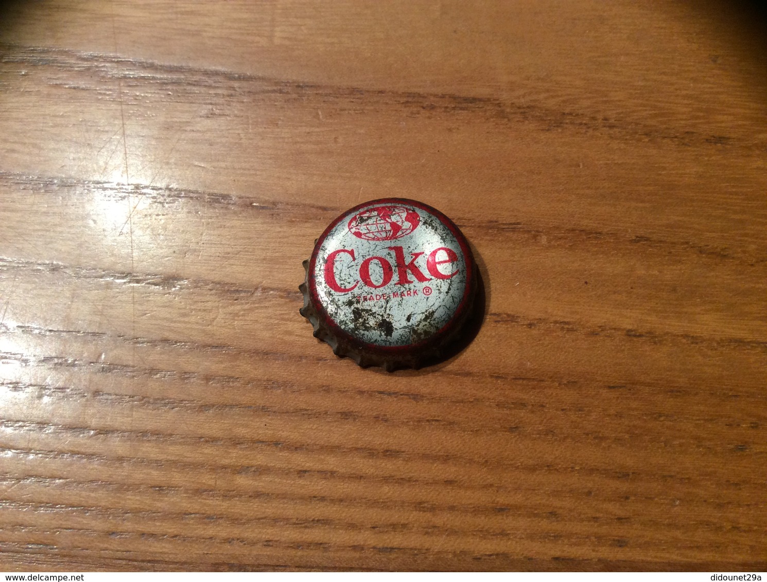 Ancienne Capsule Soda "Coke N°96 -UGANDA- HIPPOPOTAMUS Hippopotame"Etats-Unis (USA) Coca-Cola, Série Pays (Liège Enlevé) - Soda