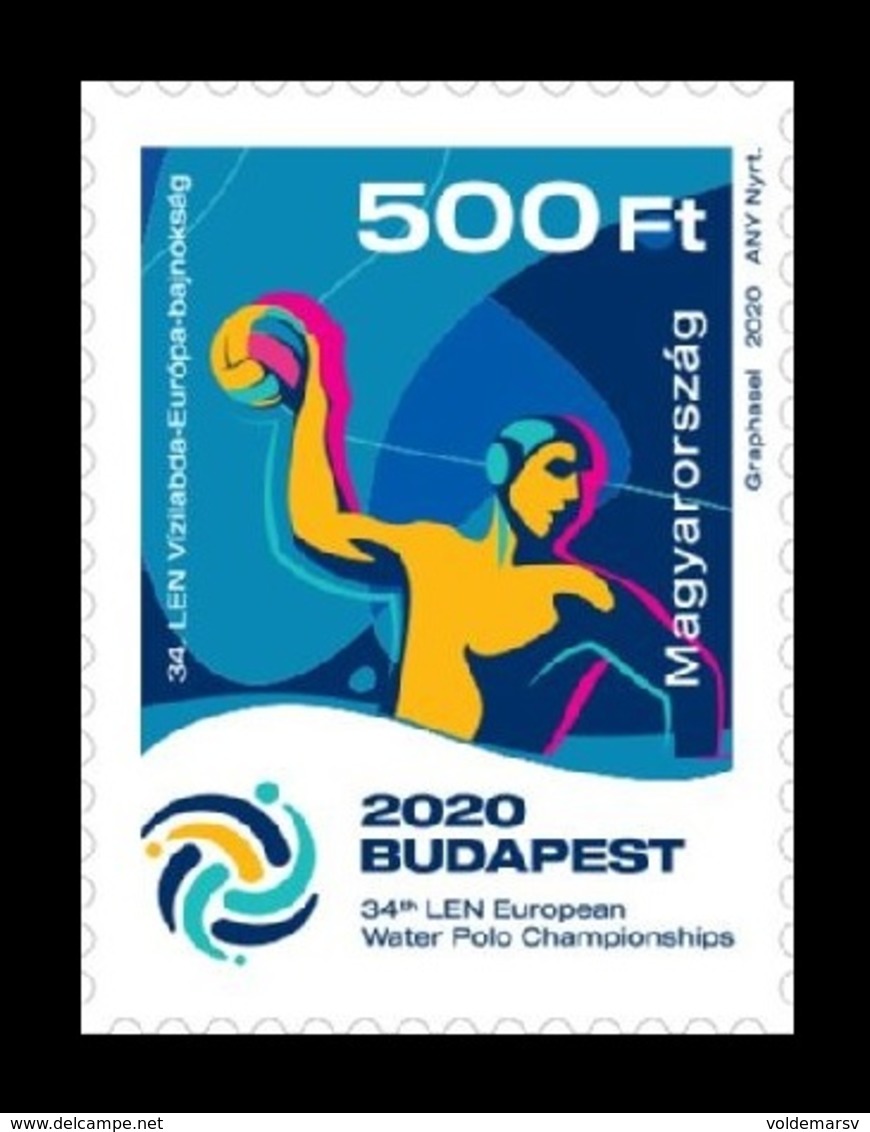 Hungary 2020 Mih. 6103 LEN European Water Polo Championships In Budapest MNH ** - Unused Stamps