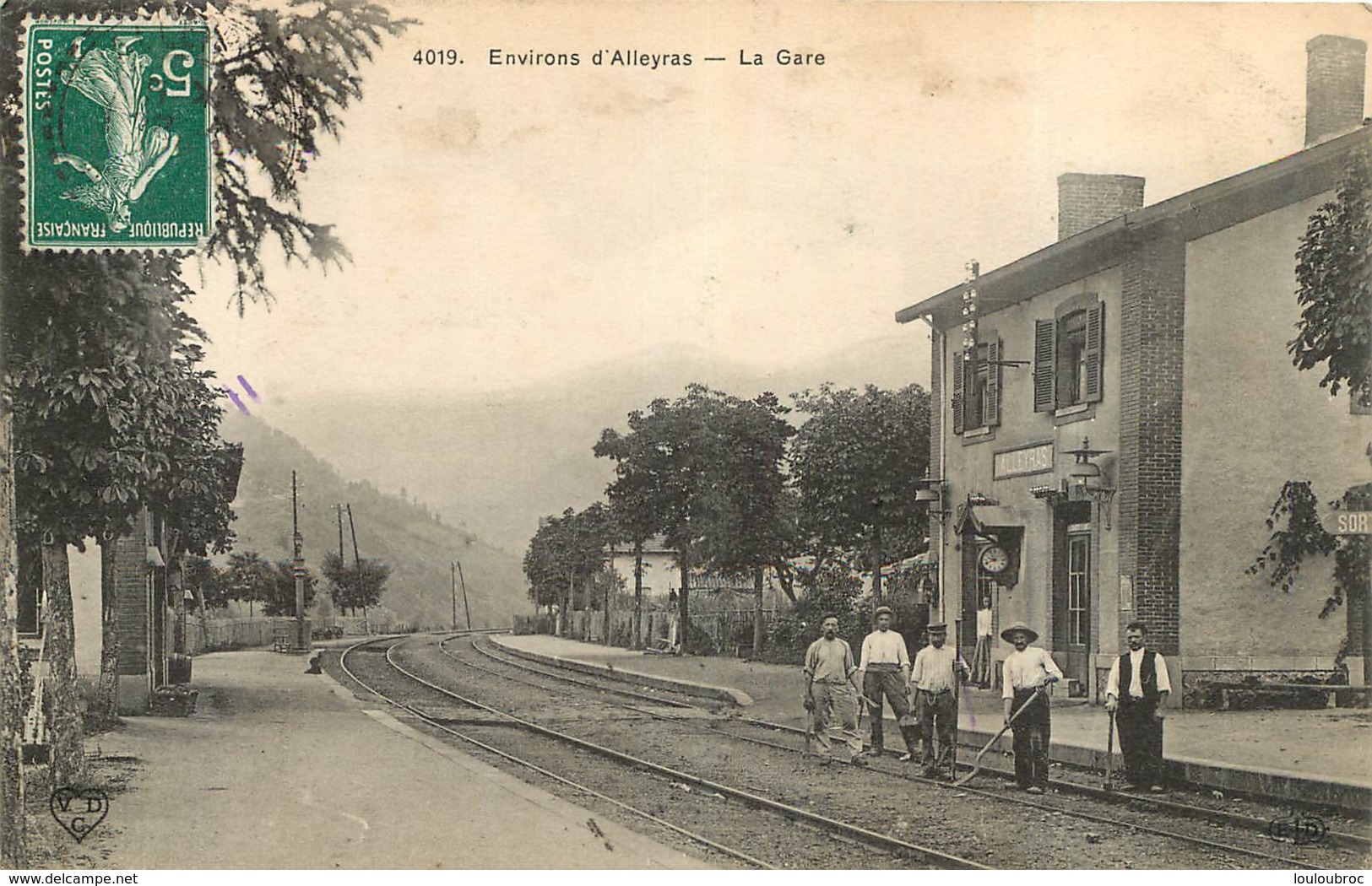 ENVIRONS D'ALLEYRAS LA GARE - Autres & Non Classés