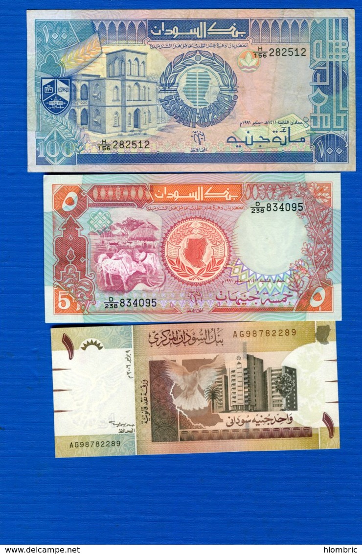 Soudan  7  Billets - Sudan