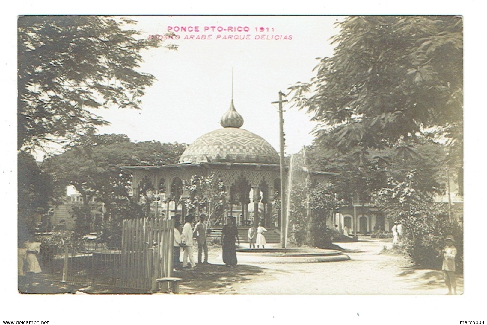 PUERTO RICO PONCE PTO RICO 1911 - Puerto Rico