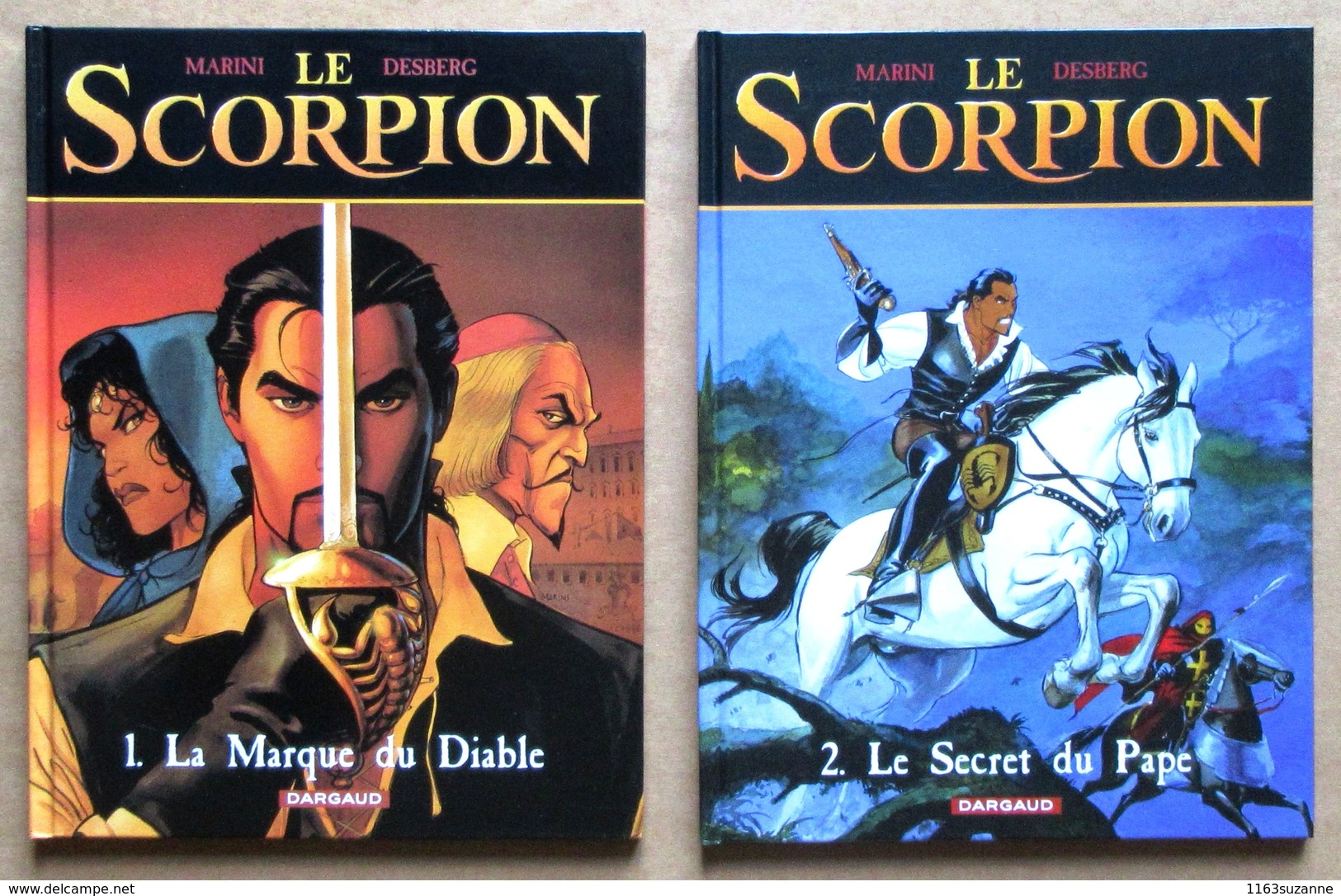 Enrico MARINI & Stephen DESBERG : LE SCORPION - Tomes 1, 2 , 3 Et 4 - Scorpion, Le