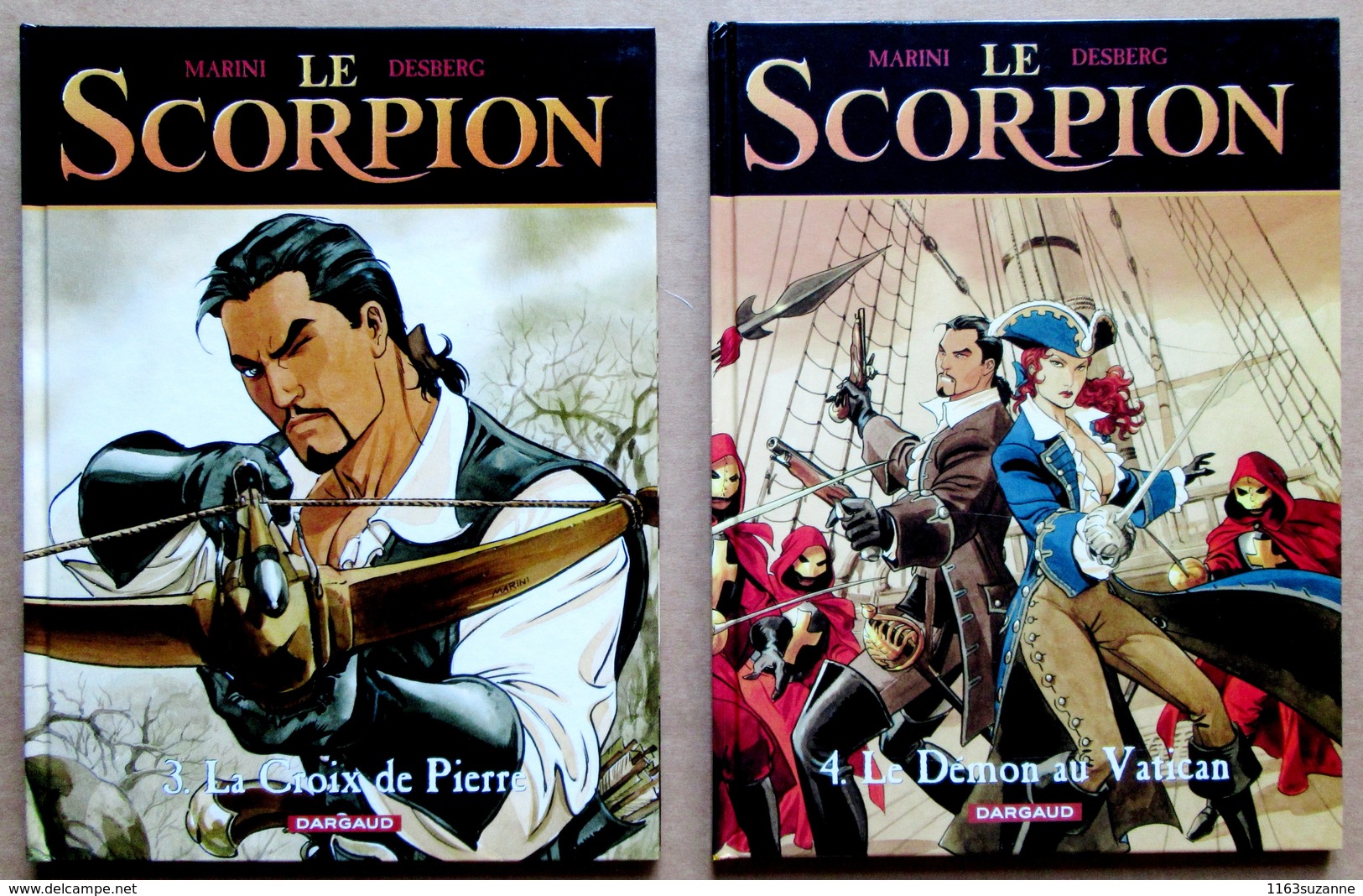 Enrico MARINI & Stephen DESBERG : LE SCORPION - Tomes 1, 2 , 3 Et 4 - Scorpion, Le