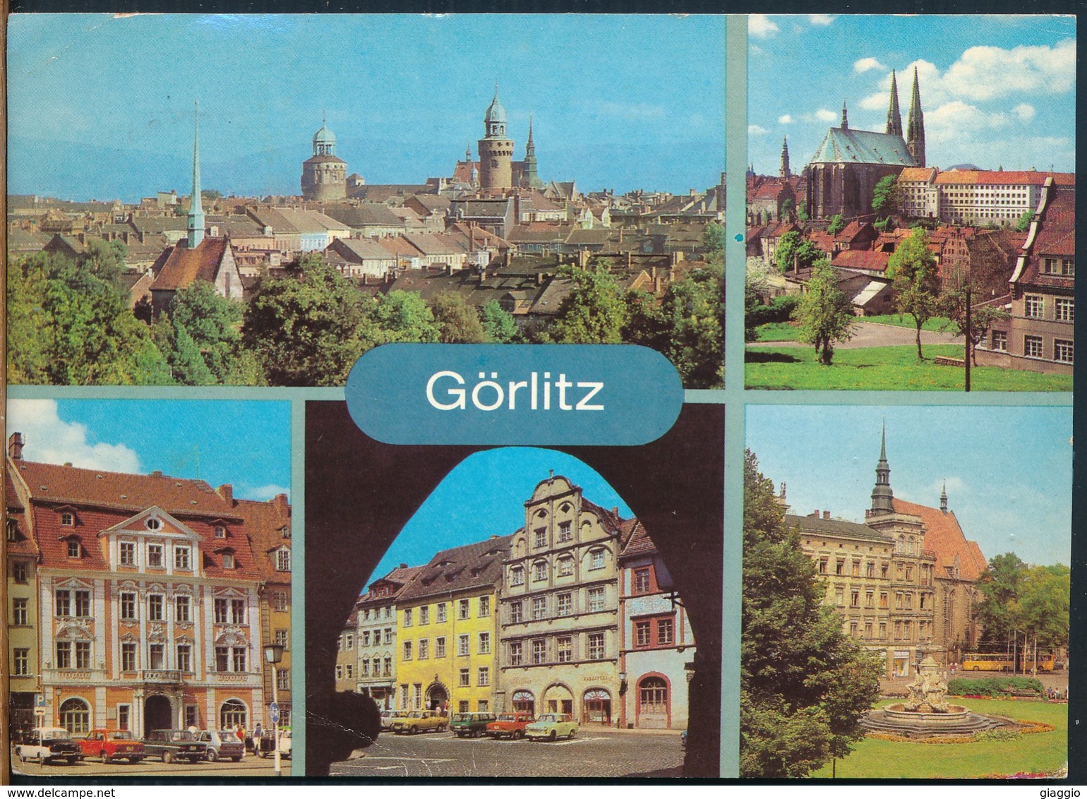 °°° 17201 - GERMANY - GORLITZ - VIEWS - 1982 With Stamps °°° - Goerlitz