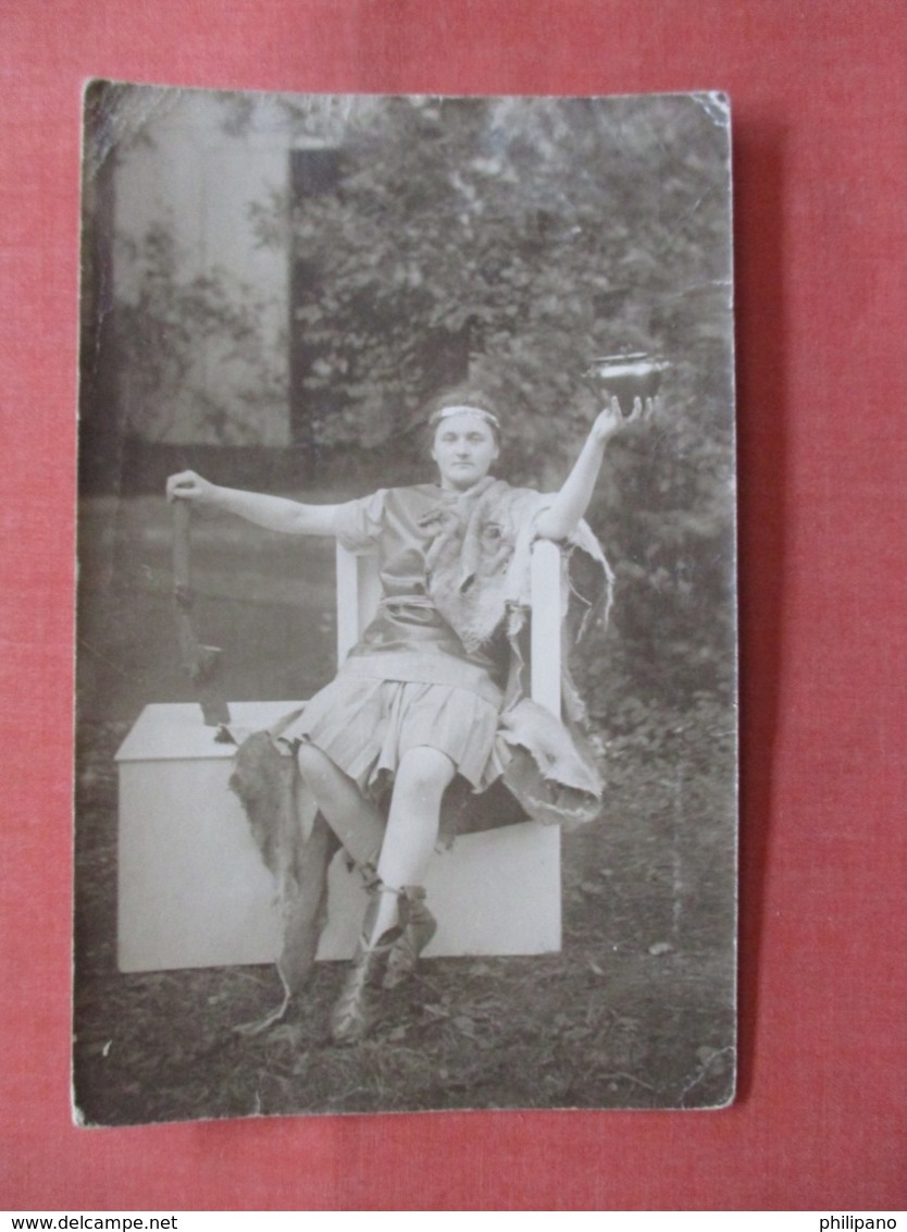 RPPC  To Id    Wierd Costume   Ref 3839 - To Identify