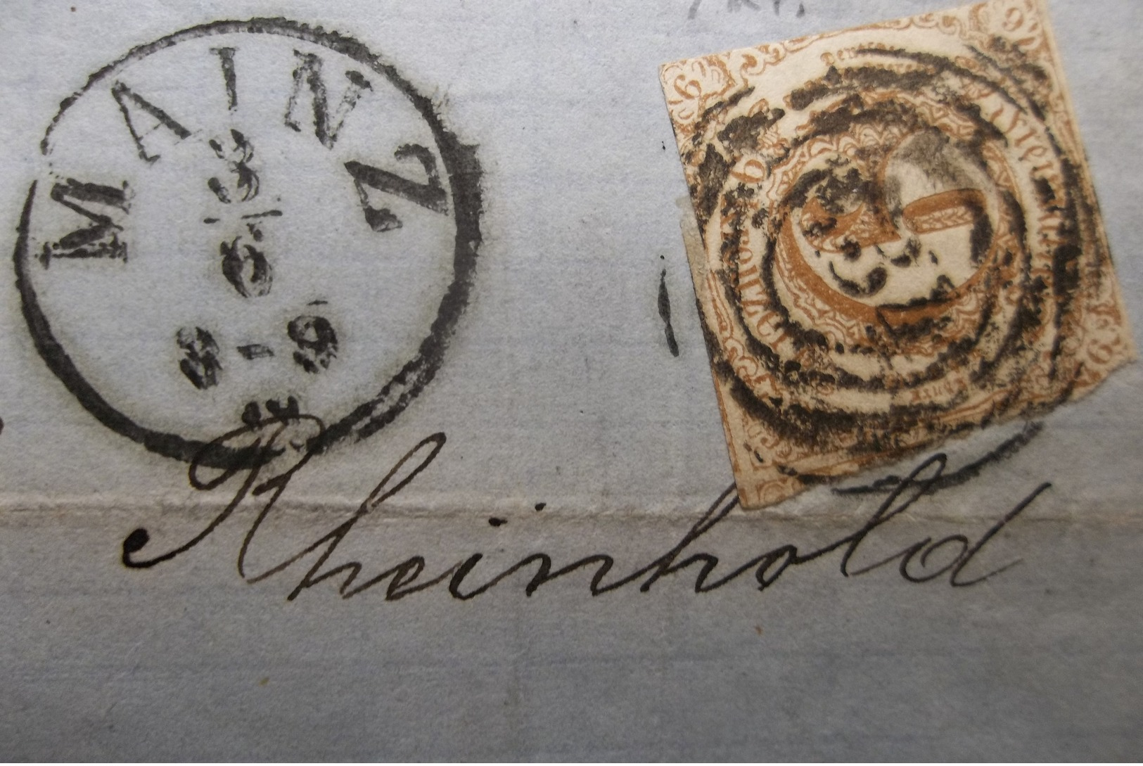 Germany: Classic Folded Letter To Dusseldorf (#CY9) - Other & Unclassified