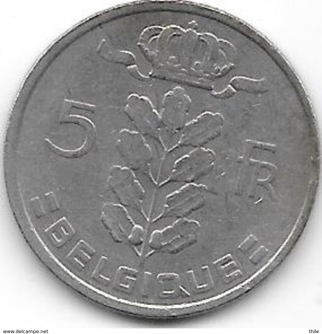 BELGIQUE 1972 - 5 Francs - 5 Francs