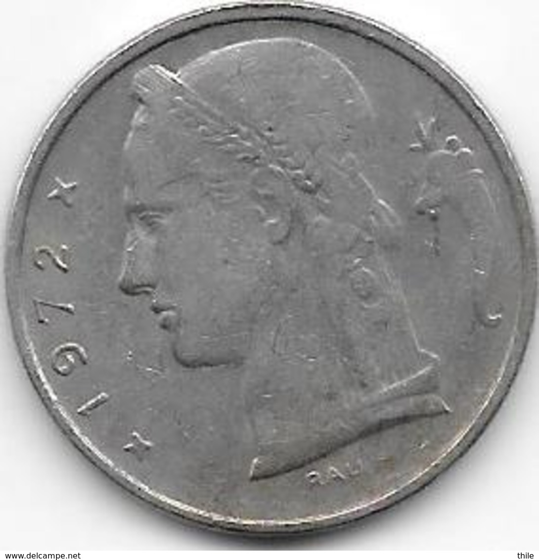 BELGIQUE 1972 - 5 Francs - 5 Frank