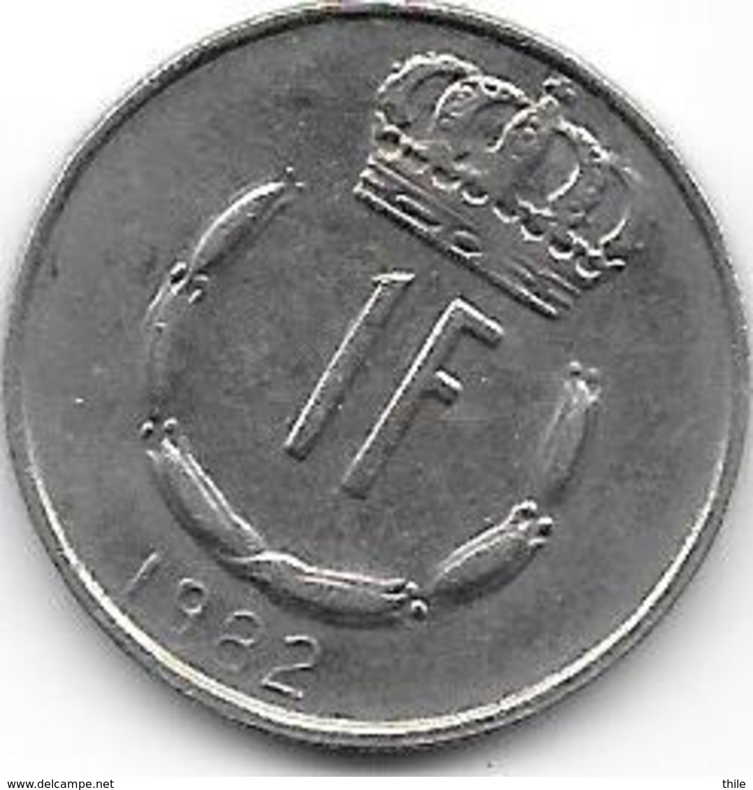 LUXEMBOURG - 1 Franc 1982 - Luxembourg