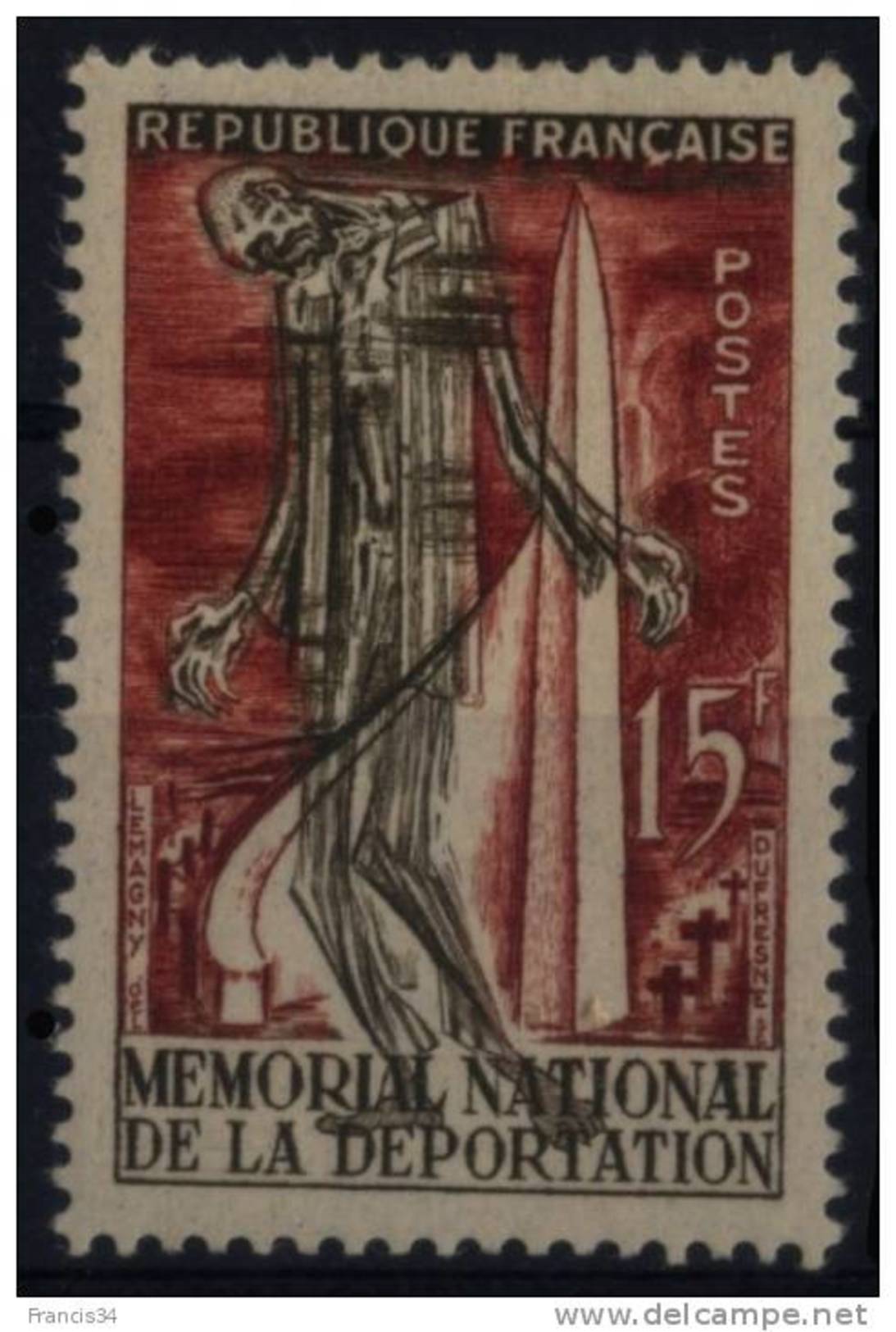 N° 1050 - X X - ( F 373 ) - ( Mémorial National De La Déportation ) - Neufs