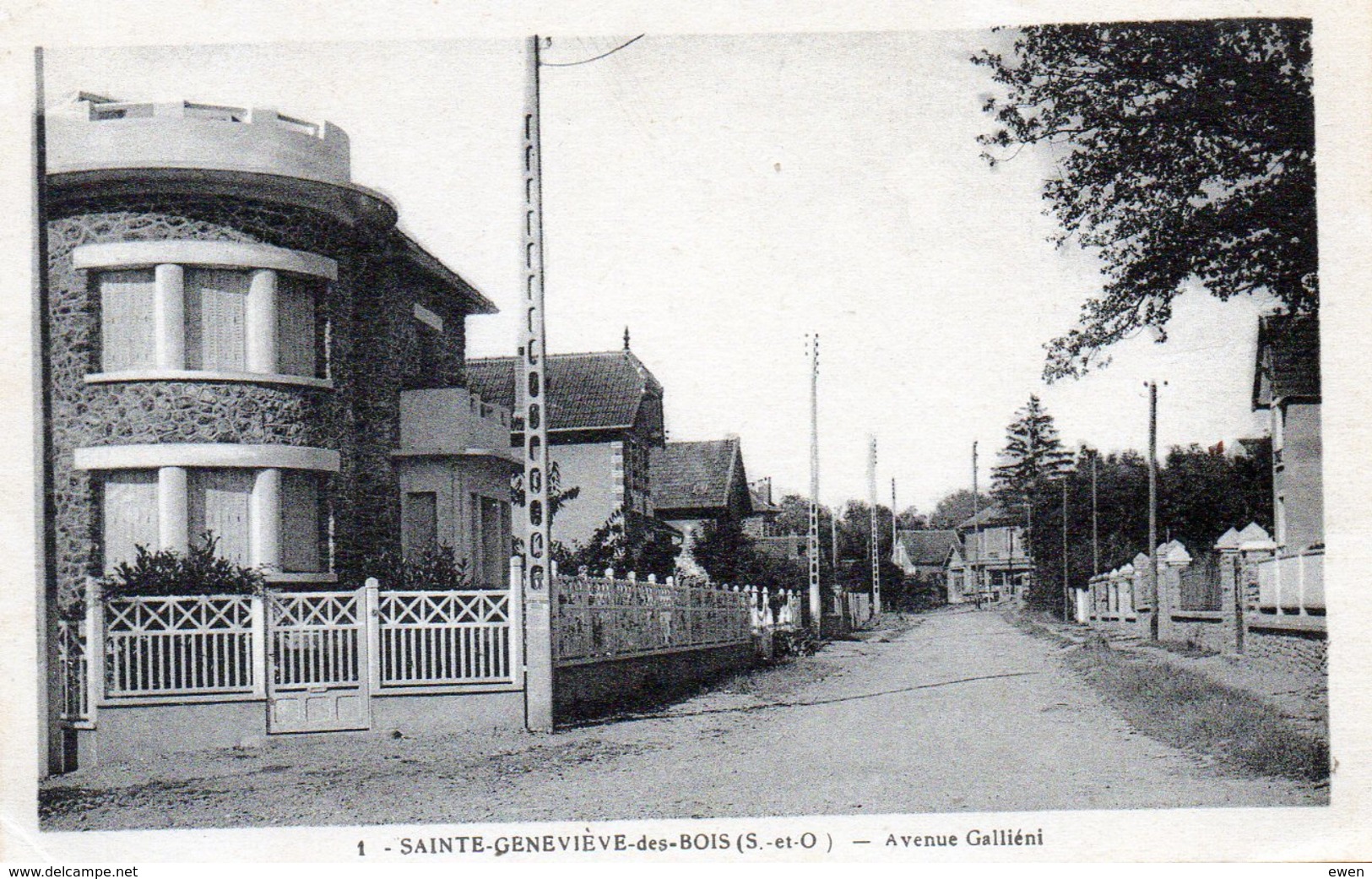 Sainte-Geneviève-des-Bois. Avenue Galliéni. (Rare). - Sainte Genevieve Des Bois