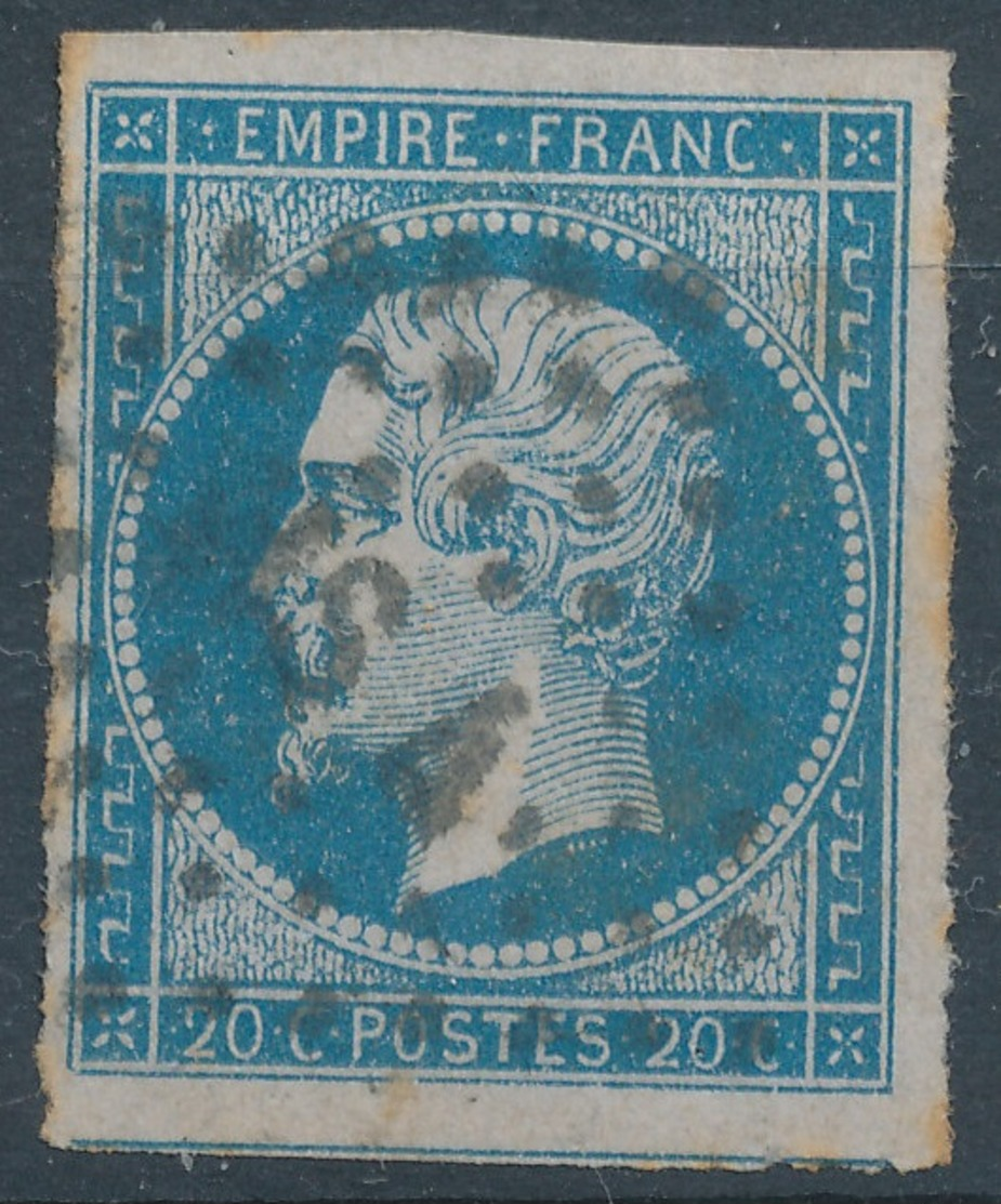 N°14 PANNEAU G.1. VARIETE MARQUEE AU VERSO. - 1853-1860 Napoleon III