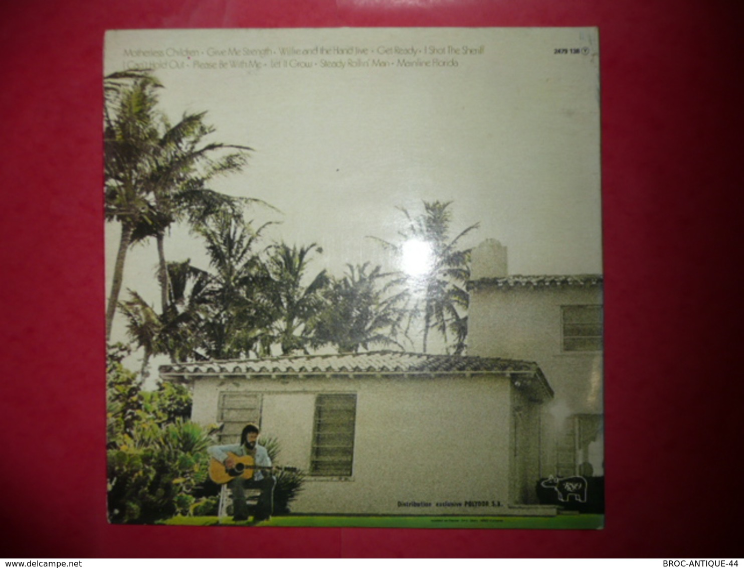 LP33 N°1281 - ERIC CLAPTON - 461 BOULEVARD OCEAN - COMPILATION 10 TITRES - Rock