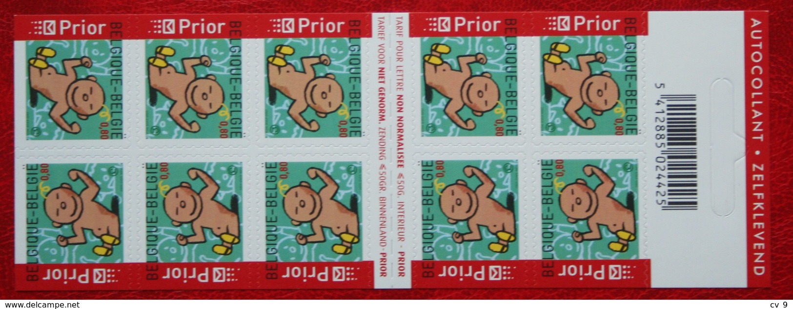 Wenszegels Baby Geboorte Jongen OBC N° 3405 B53 (Mi 3453) 2005 POSTFRIS MNH ** BELGIE BELGIEN / BELGIUM - Ungebraucht