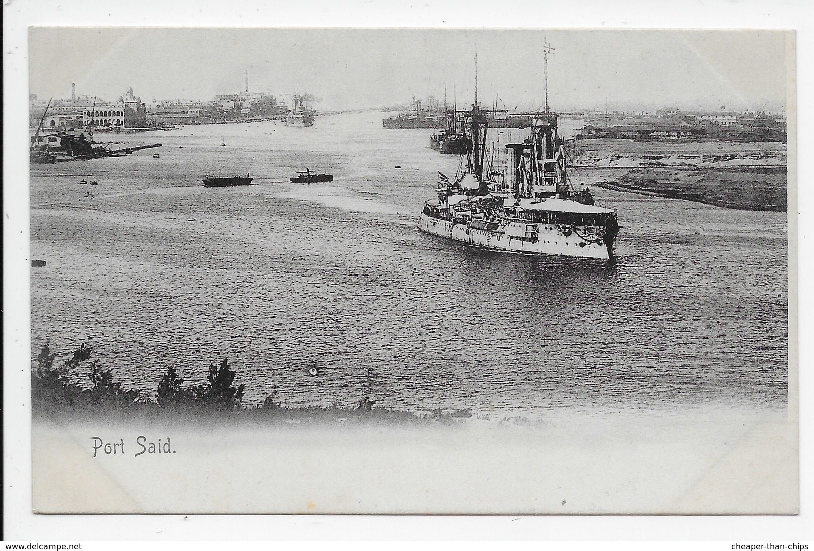 Port Said - Undivided Back - Puerto Saíd