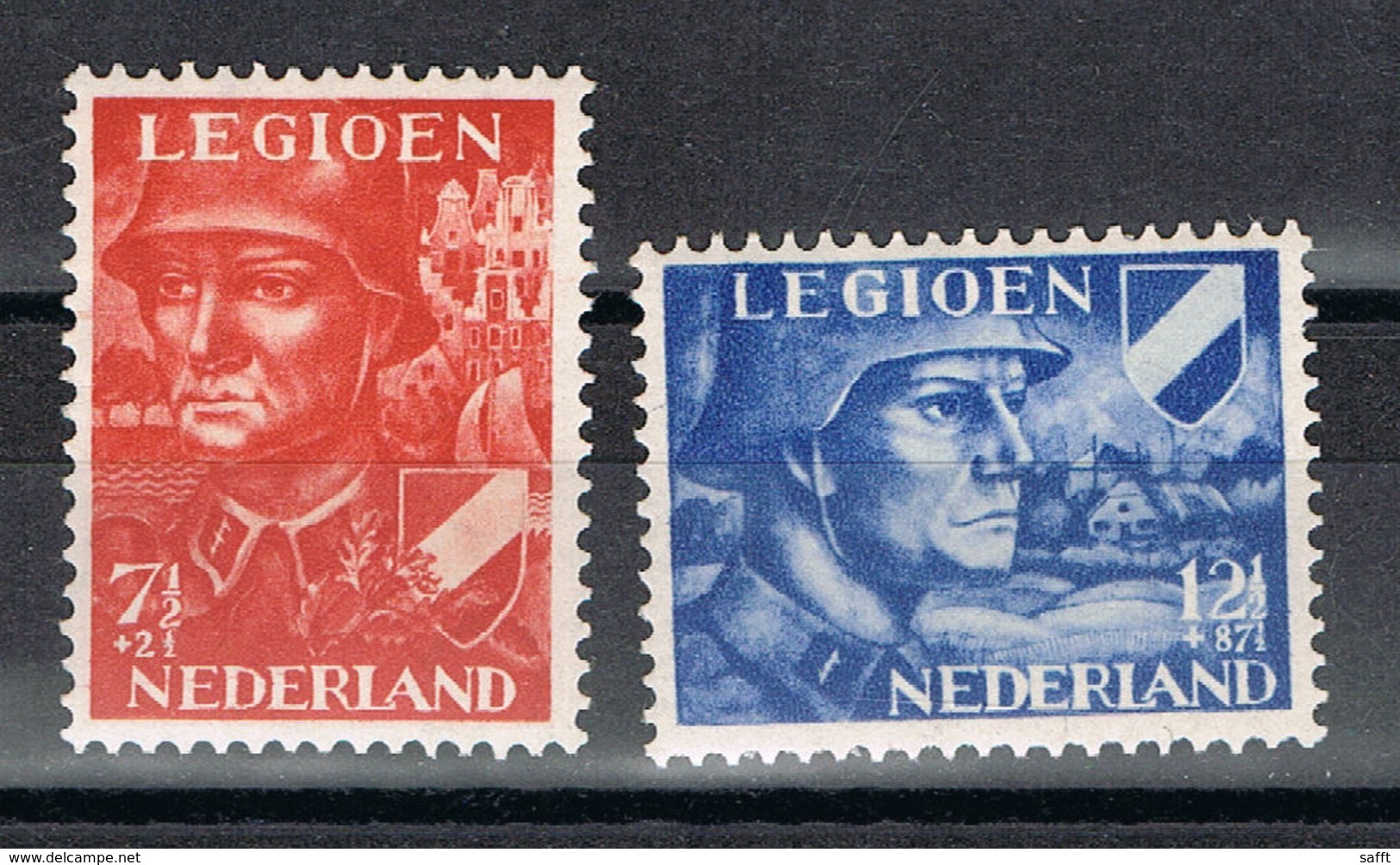 Niederlande 402/403 Postfrisch - Legion 1942 - Ungebraucht