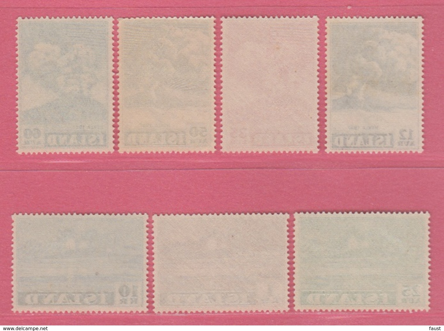 1948 ** (sans Charn., MNH, Postfrish)  Yv. 208/4  Mi. 247/3   Fa  281/7 - Unused Stamps