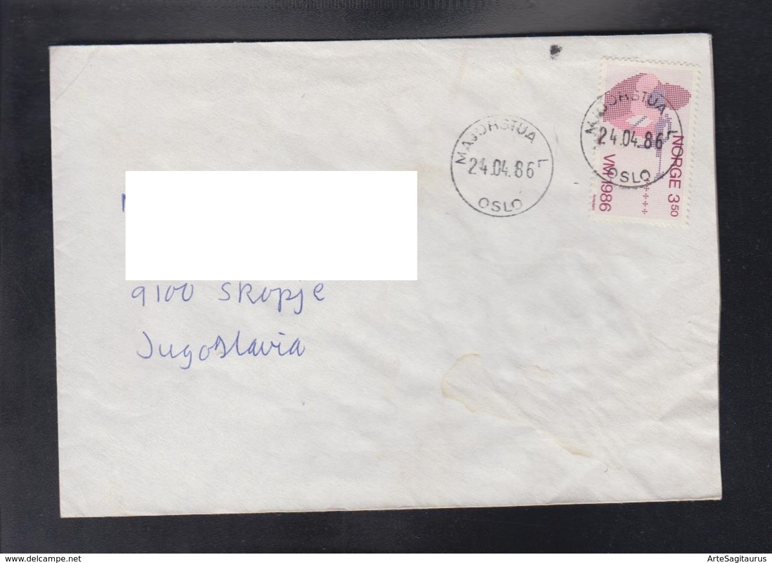 NORGE, COVER / POST, YUGOSLAVIA ** - Post