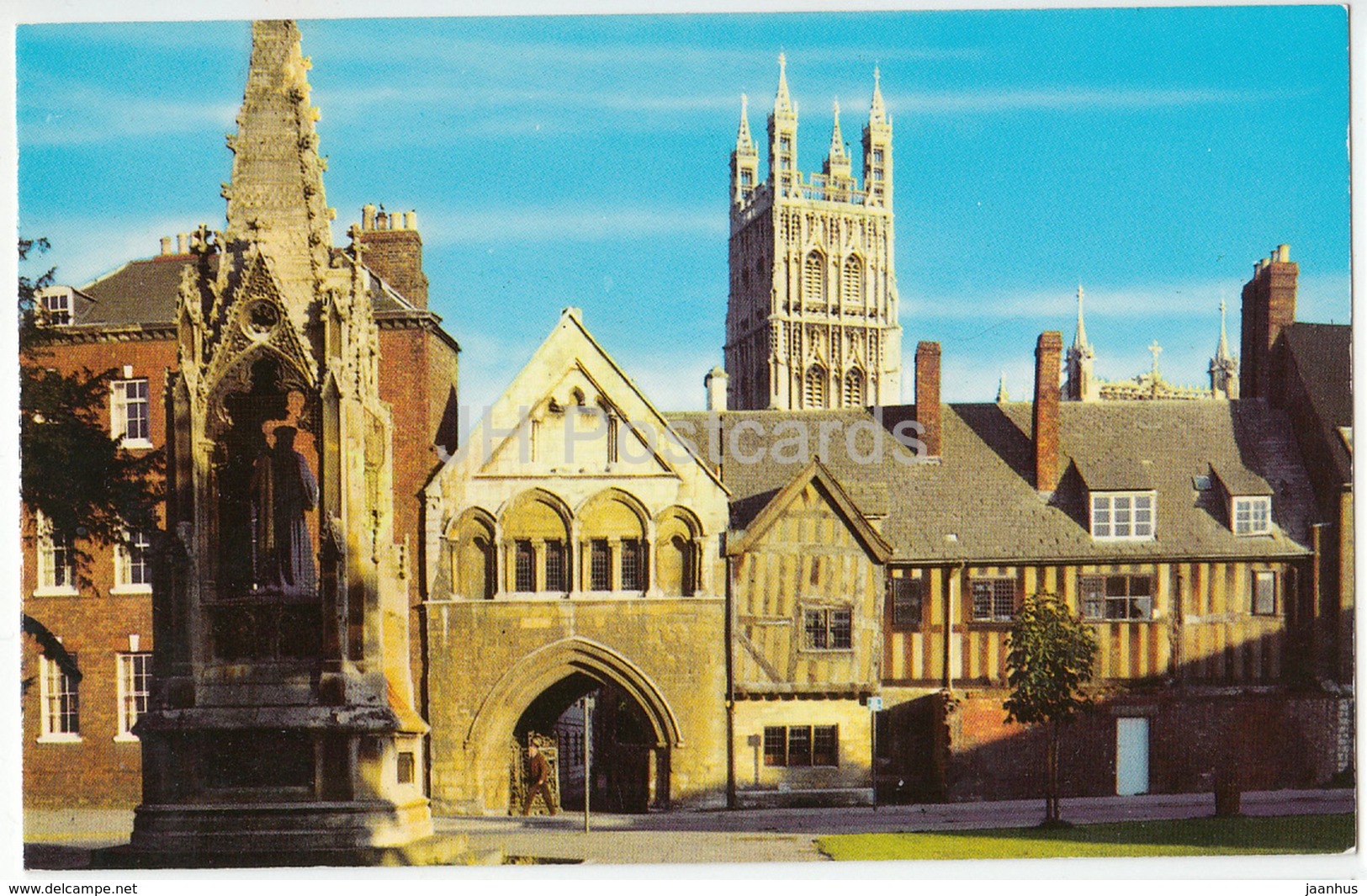 Gloucester - Bishop Hooper Monument  - Cathedral - PT6946 - 1970 - United Kingdom - England - Used - Gloucester