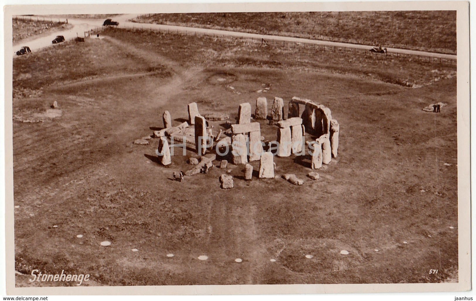 Stonehenge - 571 - 1952 - United Kingdom - England - Used - Stonehenge