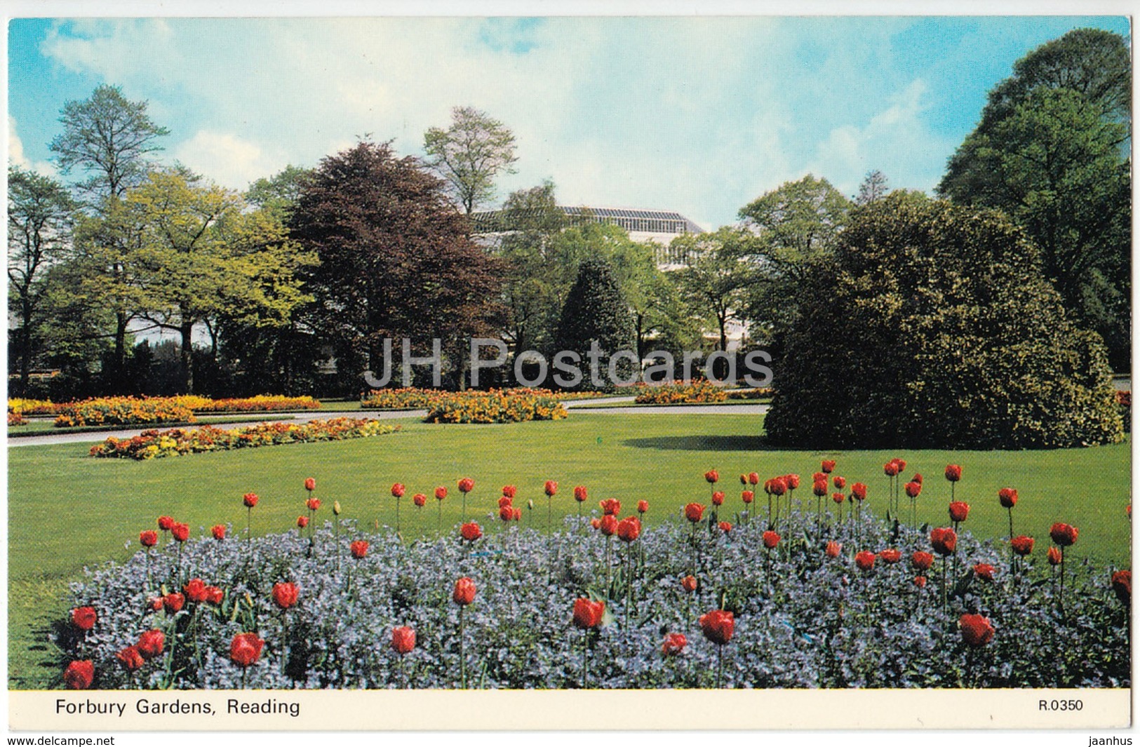 Reading - Forbury Gardens - R.0350 - 1985 - United Kingdom - England - Used - Reading