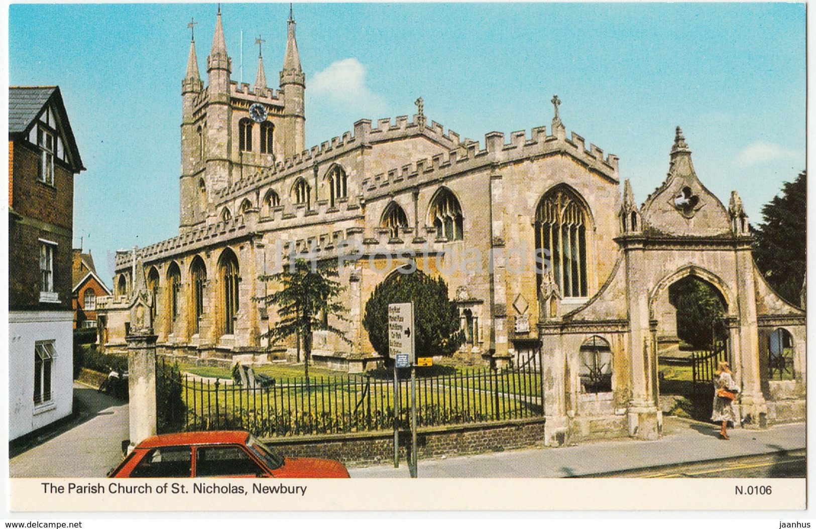 Newbury - The Parish Church Of St. Nicholas - N.0106 - 1985 - United Kingdom - England - Used - Reading