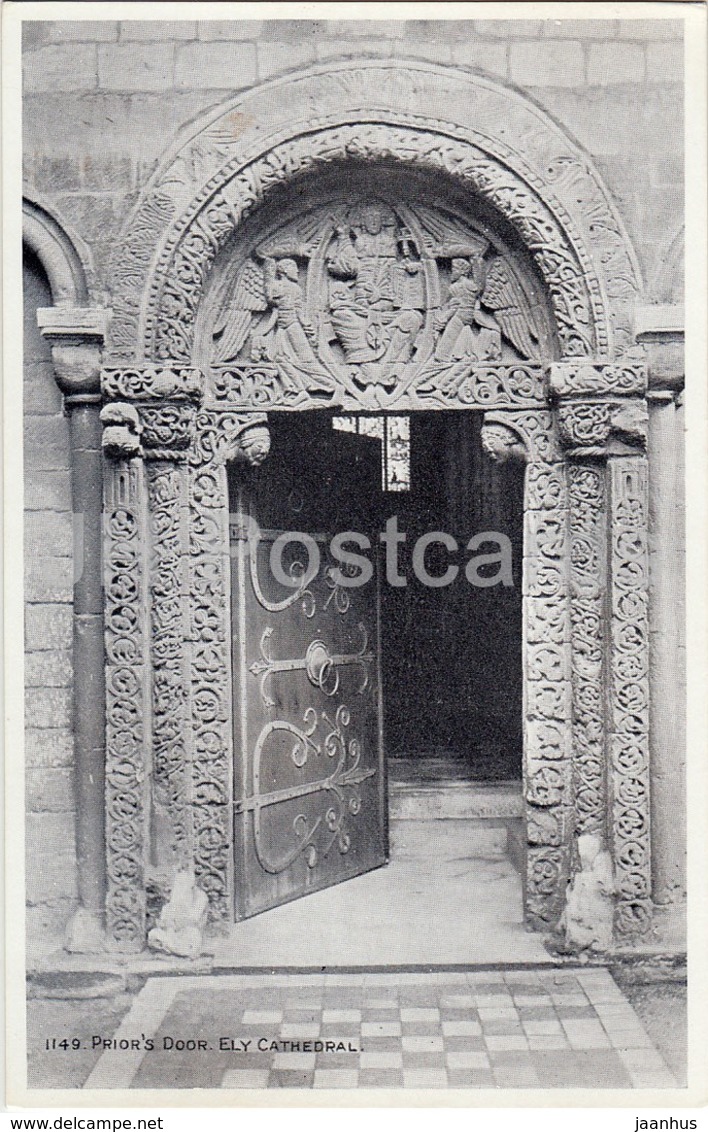 Ely Cathedral - Prior' S Door - 1149 - 1961 - United Kingdom - England - Used - Ely