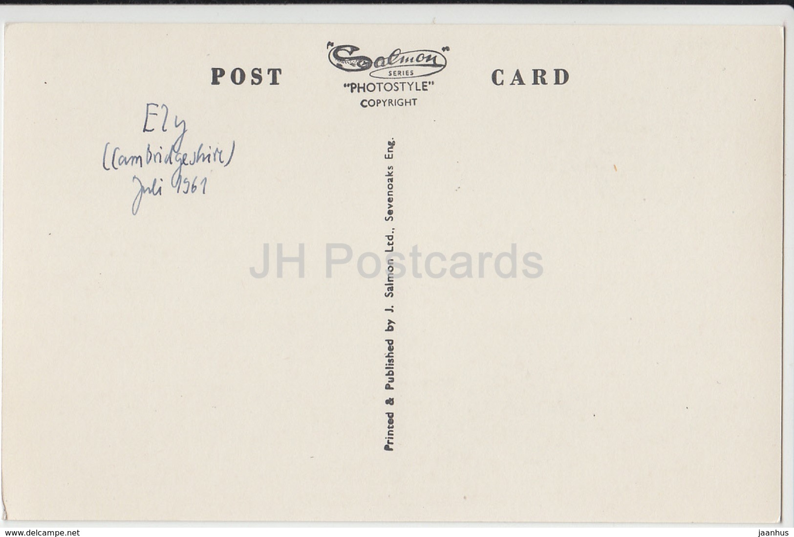 Ely Cathedral - Prior' S Door - 1149 - 1961 - United Kingdom - England - Used - Ely