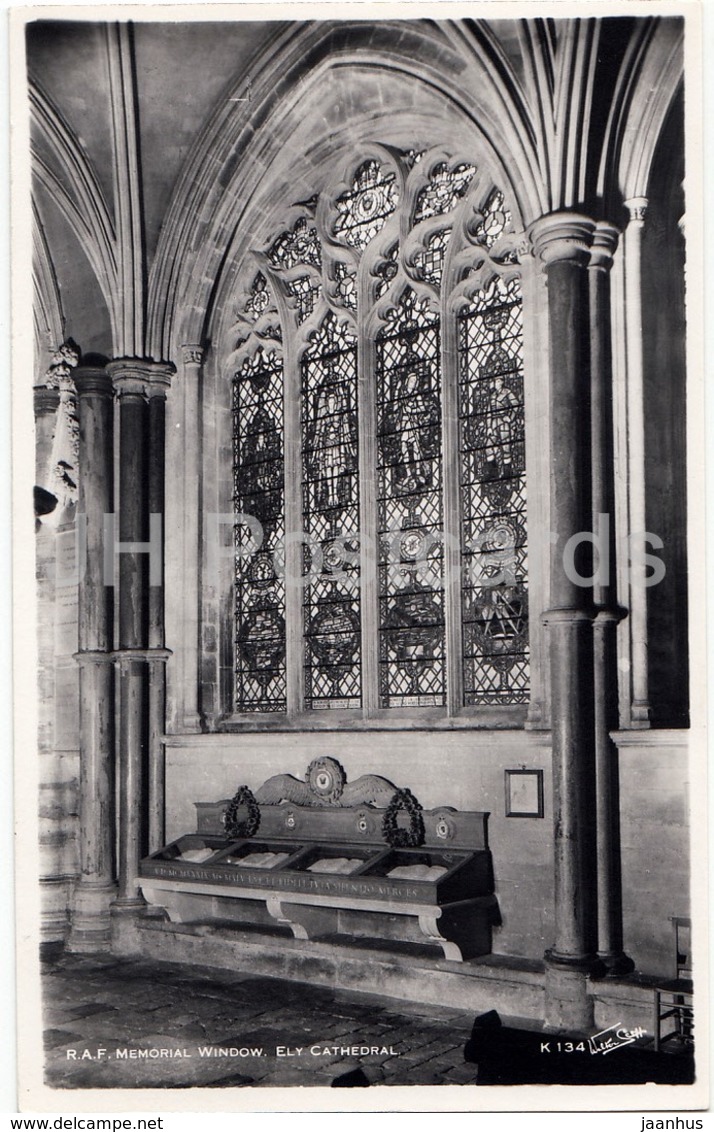 Ely Cathedral - R.A.F Memorial Window - K 134 - 1961 - United Kingdom - England - Used - Ely