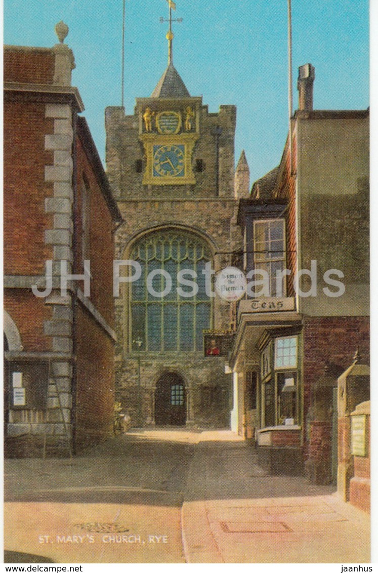 Rye - St. Mary's Church - 1985 - United Kingdom - England - Used - Rye