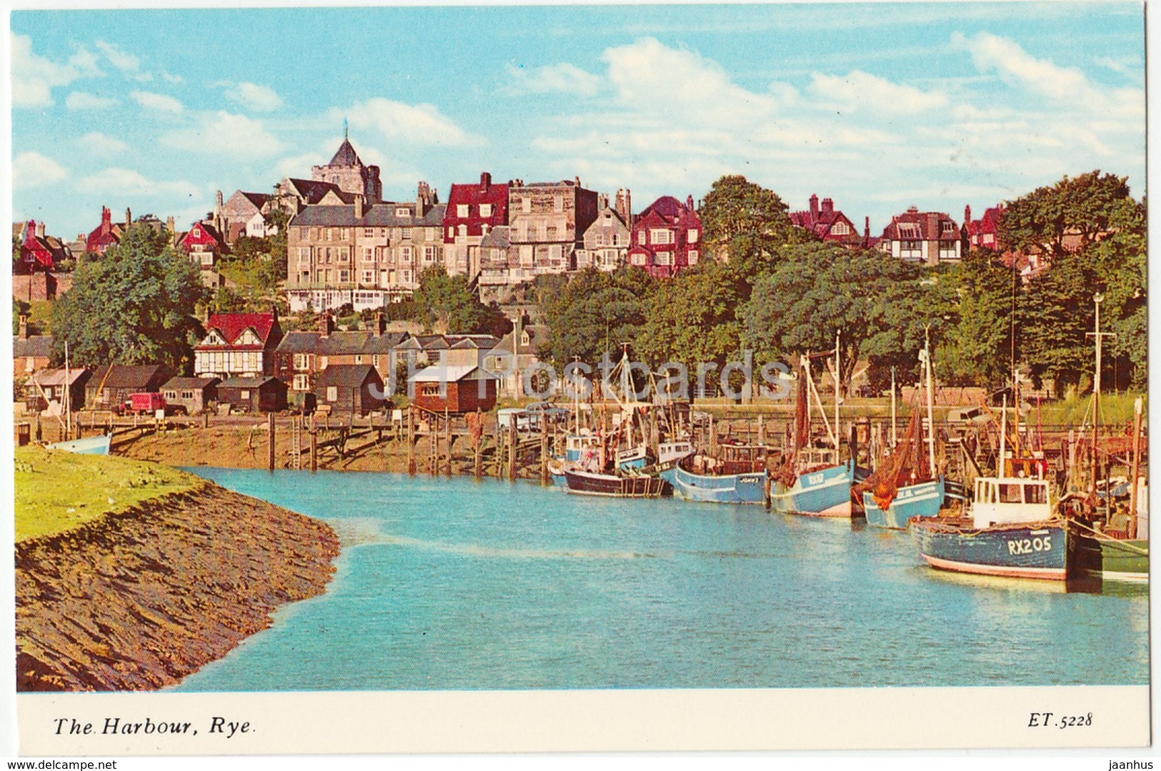 Rye - The Harbour - Boat - ET.5228 - 1985 - United Kingdom - England - Used - Rye