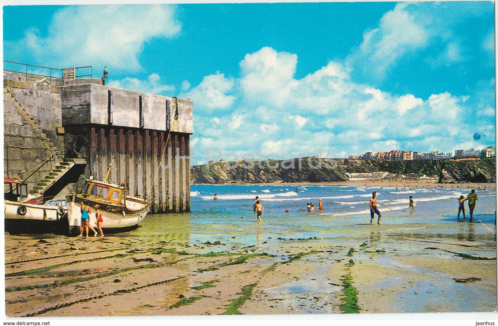 Newquay - The Harbour Gap - Boat - PT122 - 1985 - United Kingdom - England - Used - Newquay