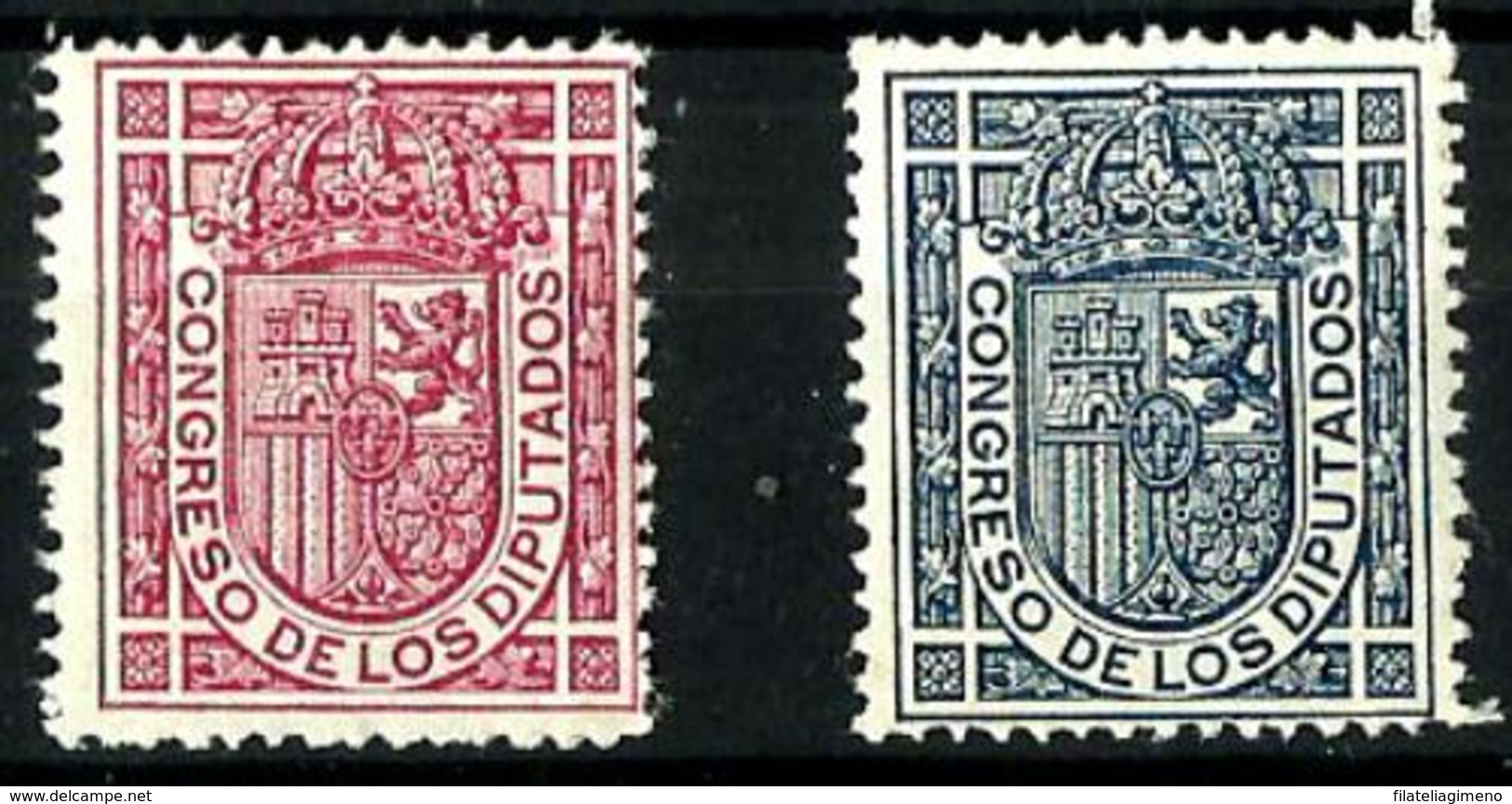 España Nº 230/31 Charnela. Cat.16,25€ - Unused Stamps