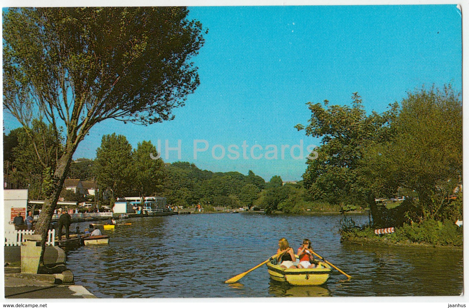 Newquay - Boating Lake - Trenance Gardens - Boat - PLX210 - 1985 - United Kingdom - England - Used - Newquay