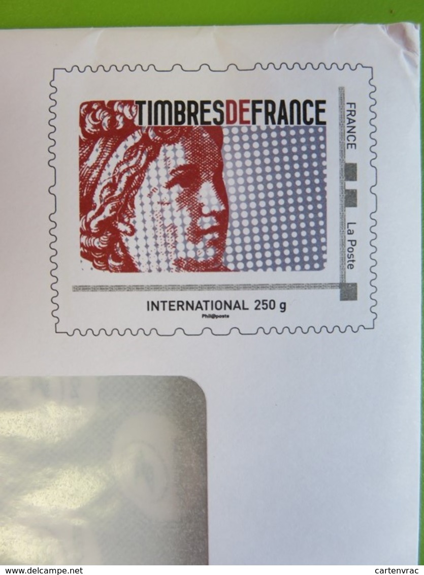 Philaposte - PAP International 250 G - Guerlain - Timbre-coeur 2020 - Phil@poste - Timbre Sabine - PAP : Su Commissione Privata TSC E Sovrastampe Semi-ufficiali